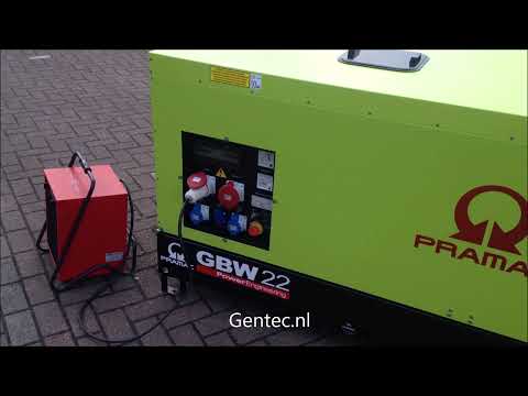 Pramac GBW22 Yanmar Generator 1500 rpm