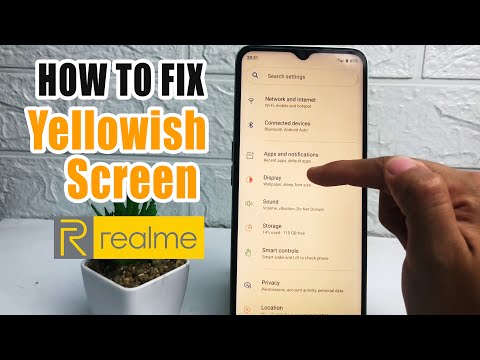 How to Fix Yellowish Display in Realme