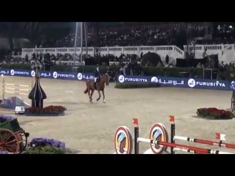 CSIO5* Barcelone - Kevin Staut - Qurack de Falaise*HDC - Barème A 1m55 - Manche 2 - Octobre 2014