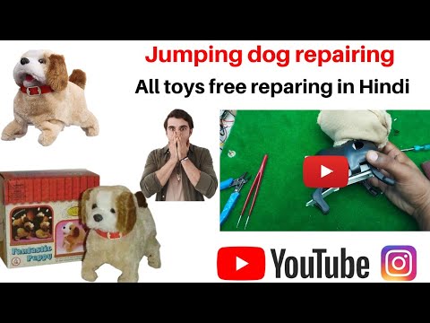 jumping dog repairing | dog | toy dog repairing |