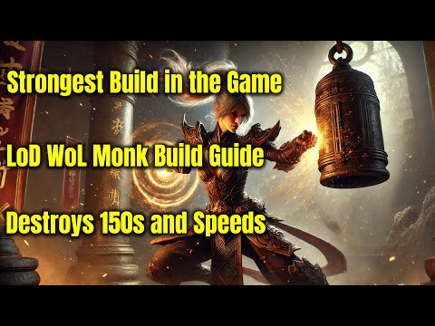 Strongest Build in the Game - LoD WoL Monk Build Guide Season 34 - Diablo 3
