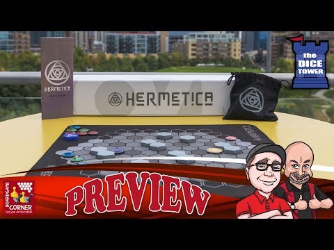 "Hermetica" a Dice Tower Preview - with Boardgame Corner