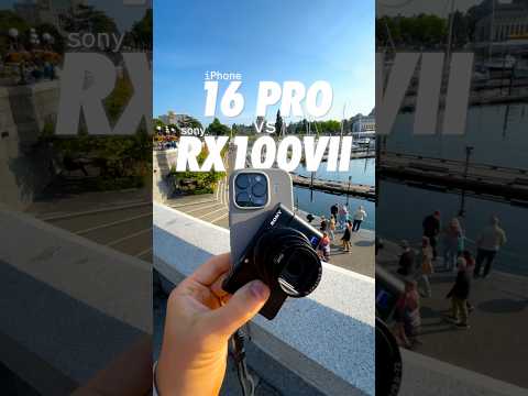 iPhone 16 Pro Vs Sony RX100VII