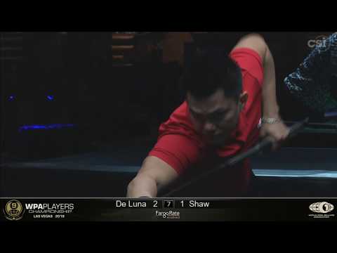 Jeffrey De Luna vs Jayson Shaw: 2019 WPA Players Championship Main Event