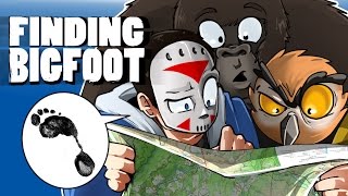 FINDING BIGFOOT - Searching through the forest! With Vanoss &amp; Ohmwrecker!