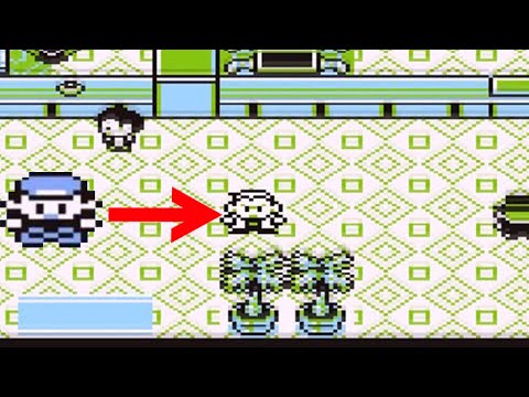 Als Professor Eich spielen Glitch - für sehr kurze Zeit - Glitch Pokemon Rot Blau Gelb Deutsch