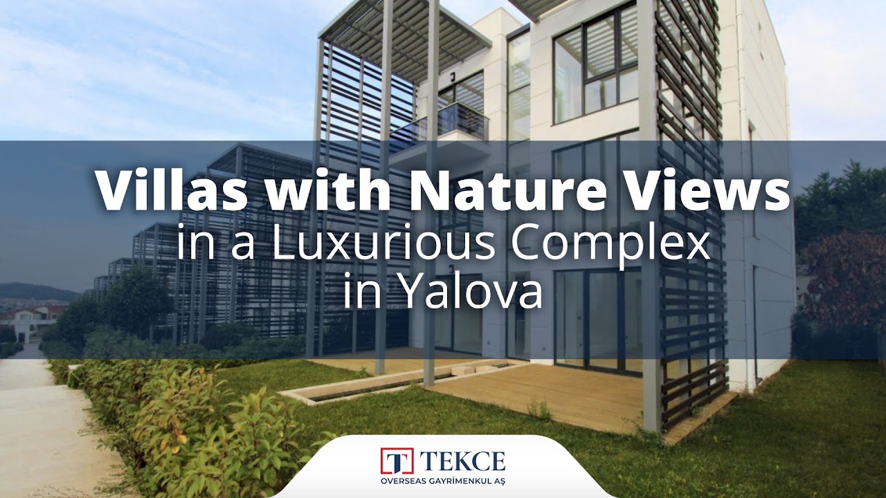 Villas Vue Nature Dans une Résidence Exceptionnelle à Yalova