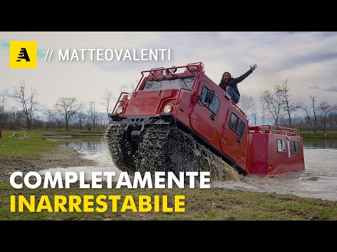 Come si guida UN MEZZO ANFIBIO? Tutti i segreti dell'ARIS AATV "BRT" [100% italiano]