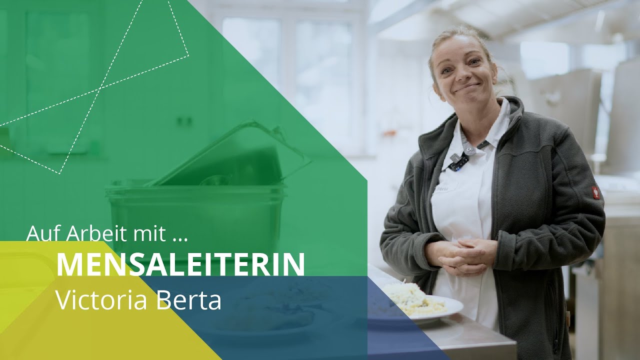 Blick hinter die Kulissen der Mensa 🍳 | Auf Arbeit mit ... Victoria Berta von der Mensologie