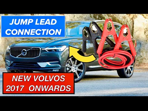 Volvo XC60 2017 Onwards Jumper Lead Connection Locations - New Volvo’s