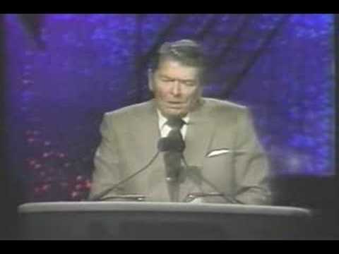 Ronald Reagan - attack - attaqué 1990's
