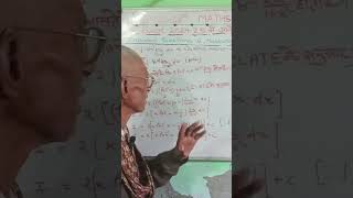 class 12th math Integration questions by pc sir #maths #mathematics #education #boardexam #shorts
