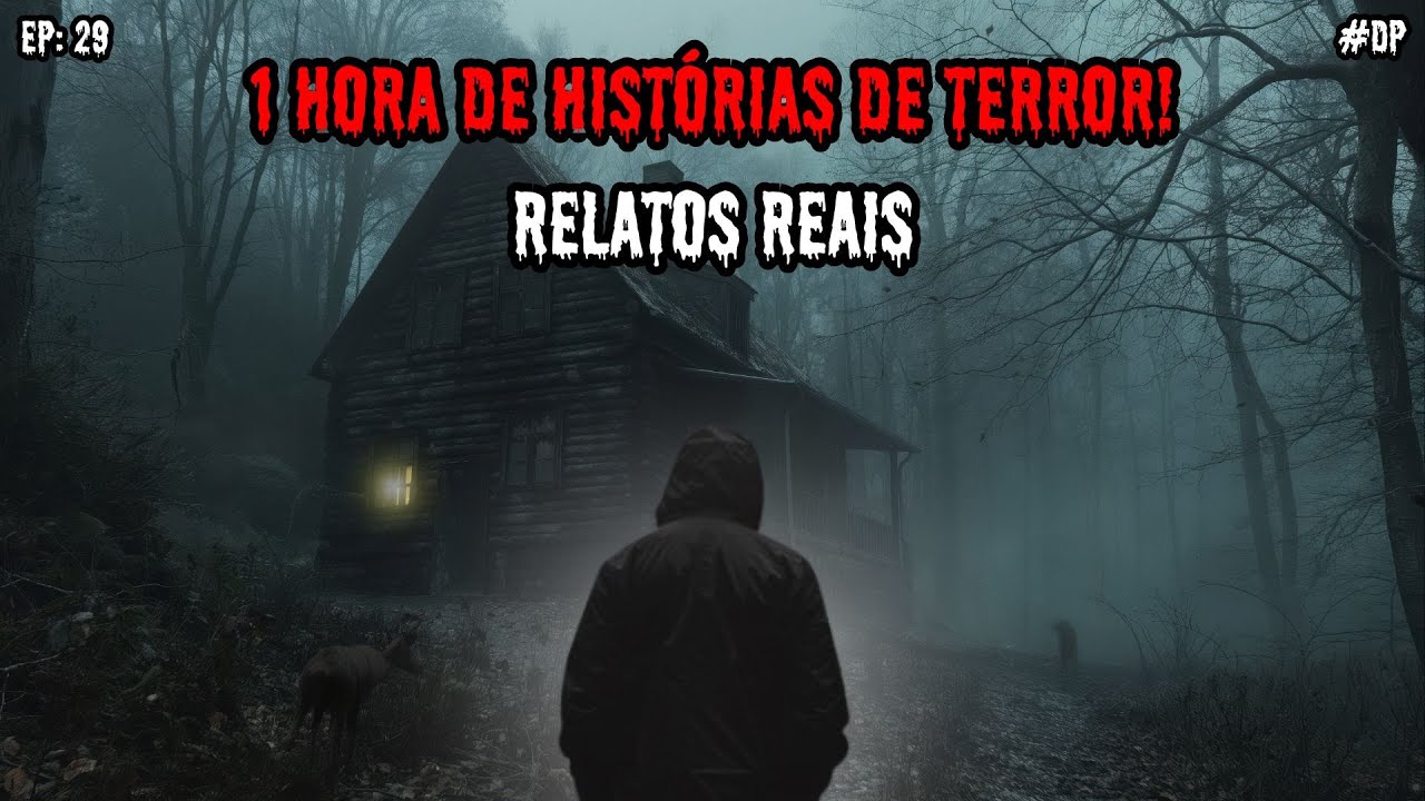1 HORA DE HISTÓRIAS DE TERROR - 8 RELATOS REAIS | EP.29 #dp