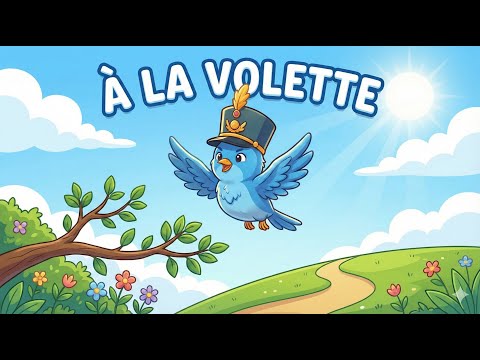 A la Volette 🕊️ Mon petit oiseau a pris sa volée - Comptine enfant - Le Monde des Minos (parade)