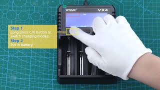 *XTAR VX4 v2 Inteligentní 4kanálová nabíječka Li-ion 1.5V / 3.7V, LiFePO4, Ni-MH + měření kapacity
