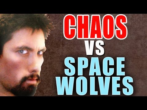 Khorne Daemonkin vs Space Wolves Warhammer 40K Battle Report - Banter Batrep Ep 150
