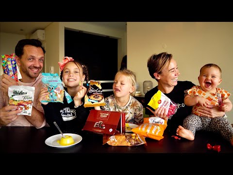 Testar godis från Portugal