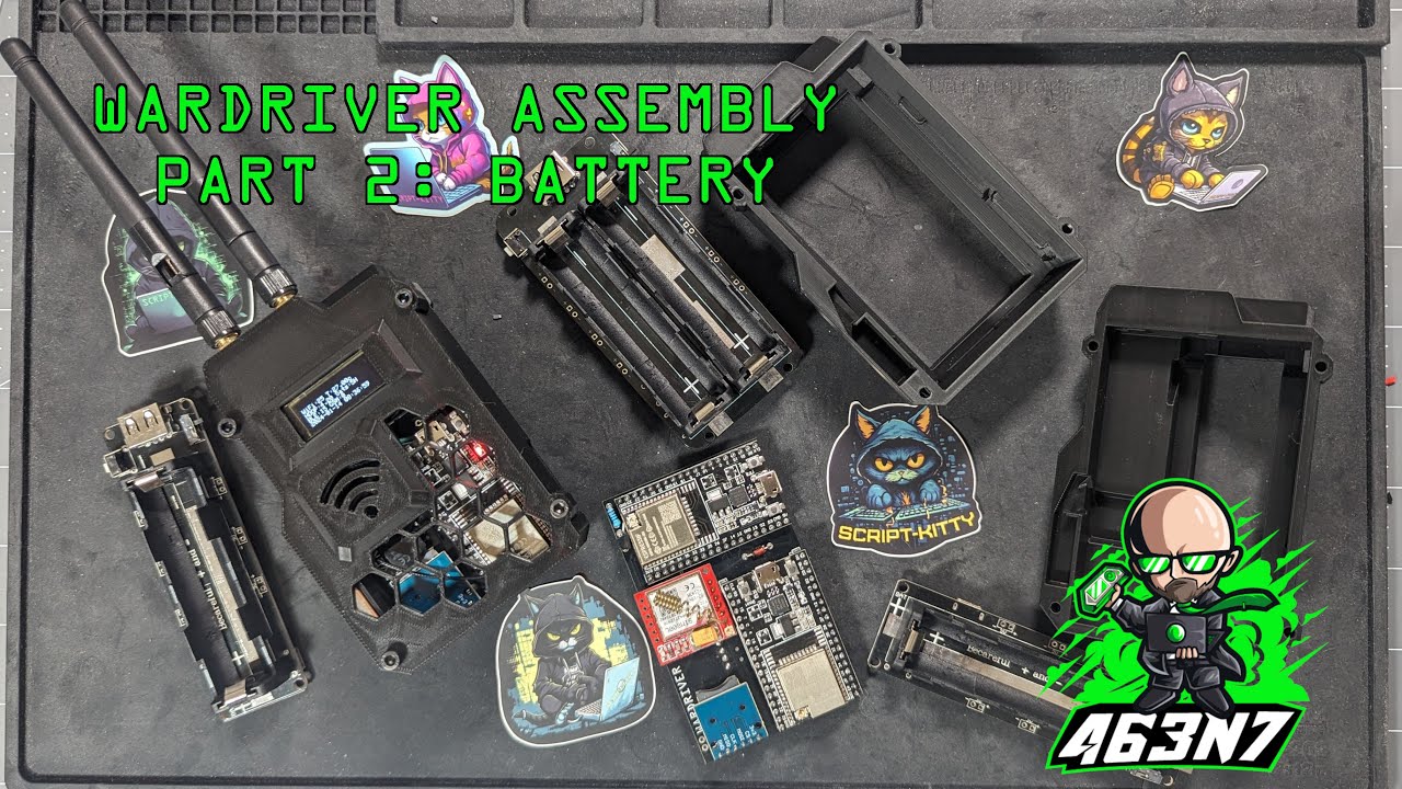 Wardriver Assembly Part 2: Battery Addon