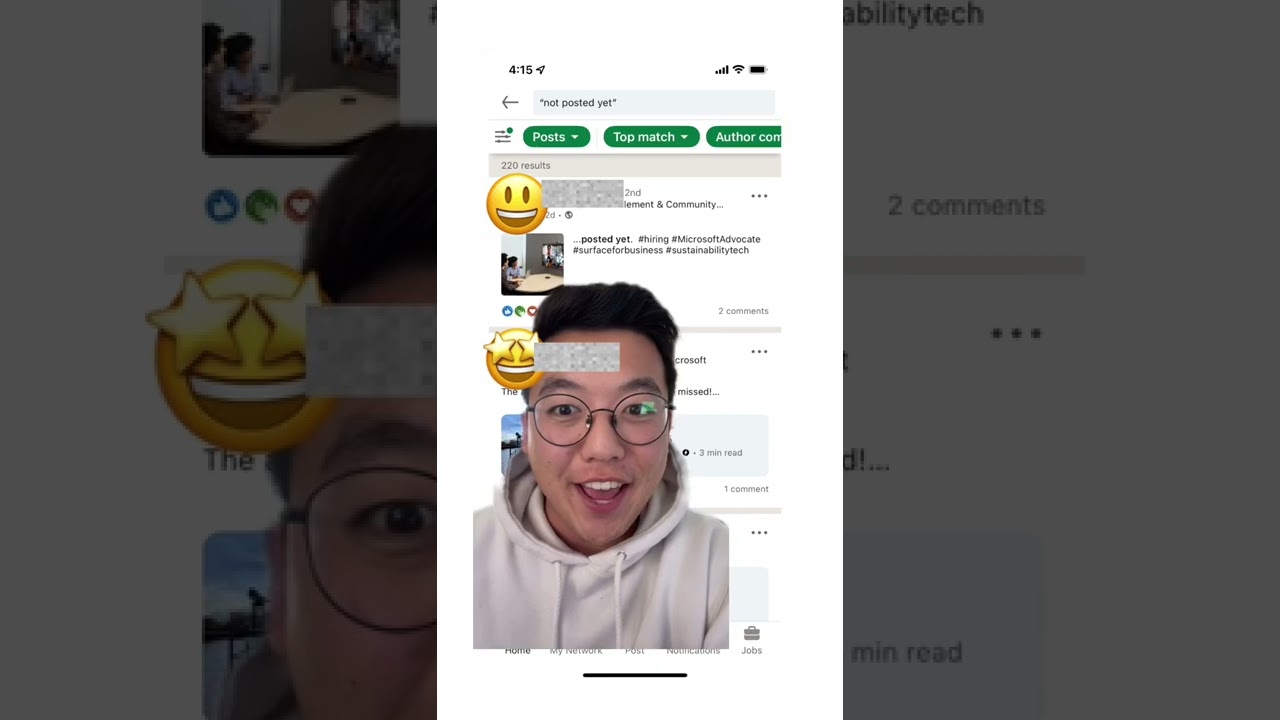 The “Hidden” job market on LinkedIn 👀👀 #SHORTS