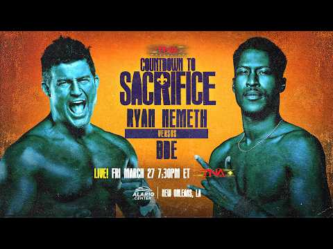 Watch: Countdown to TNA Sacrifice 2026 | LIVE and FREE at 7:30pm ET TONIGHT