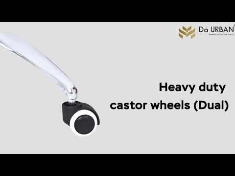 Da Urban Calvin High-Back Office Revolving Chair (Black)