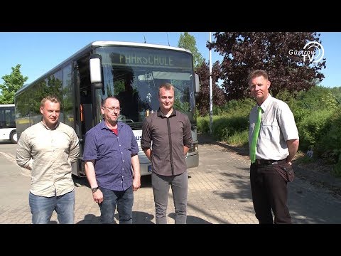 Ausbildung von Busfahrern bei rebus