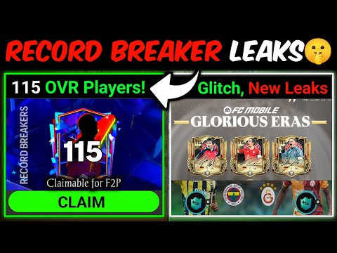 GLITCH, 115 OVR Players x Record Breakers Event - 7 Leaks | Mr. Believer