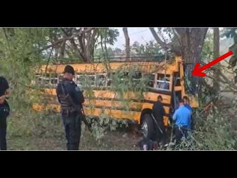 Bus choca contra árbol en Morrito; pasajeros vivieron pánico