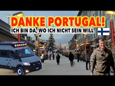 #1319 ABSCHIED & PORTUGAL NEVT | Winterliches Rovaniemi, Tankestellen & Planänderung, Finnland