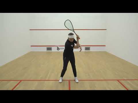 Beginner Swing Technique with with Pro Squash coach Liz Irving