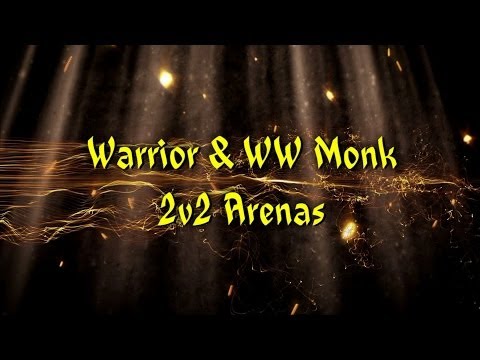 Erasnuts - 2v2 Arena - Warrior & WW Monk - Greek Double Melee DPS [5.4]