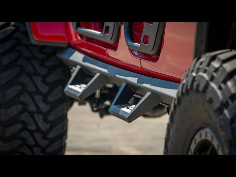 Installing 2020 Jeep Gladiator Contoured Drop Steps by Rough Country