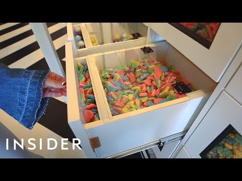 Candy Store Has 160 Drawers Of Bulk Candy