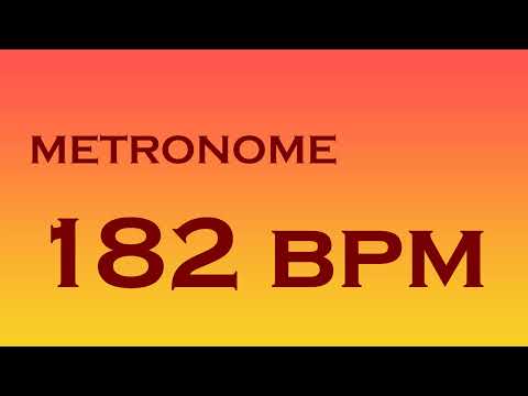 METRONOME 182 BPM 4K