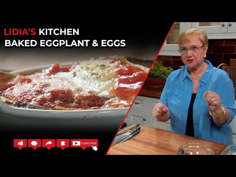 Baked Eggplant and Eggs