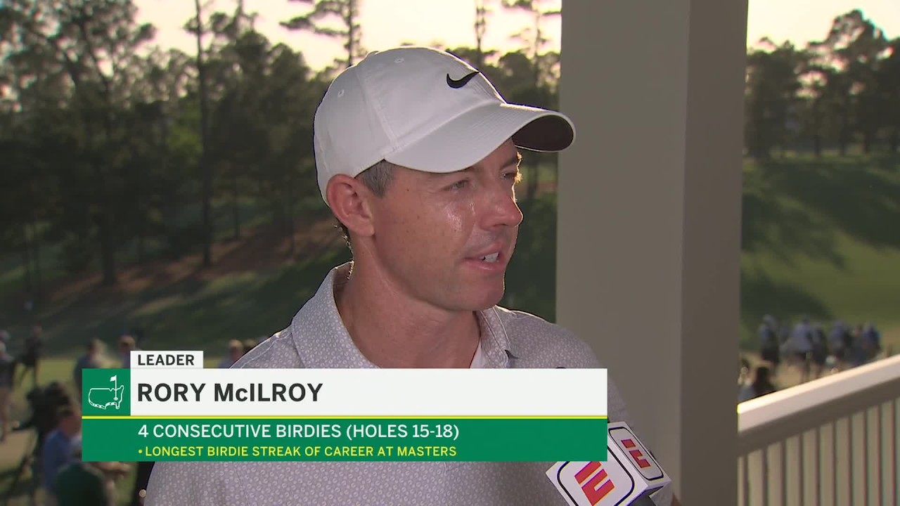 Rory McIlroy recaps his historic start at the 2026 Masters
