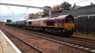 preview picture of video '6S36 08.47 Dalston to Grangemouth Ineos Tanks Carstairs 26 October 2013'