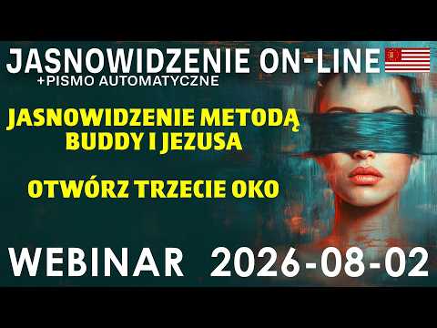 [POPKO Świat Medytacji] Weź udział w Kursie Jasnowidzenia ze Zbigniewem Janem Popko | 04.08.2026 r.