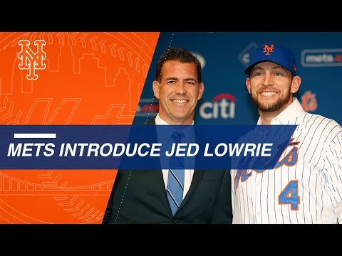 Van Wagenen, Mets introduce new infielder Jed Lowrie