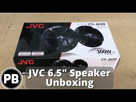 JVC CS-J620 automobilio garso kolonėlė 2 krypčių 300 W Turas video