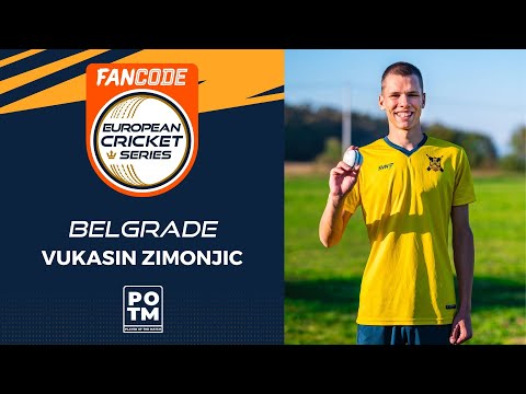 POTM: V.Zimonjic - Match 8 - ZA vs BEL | Highlights | FanCode ECS Croatia, 2022 Day 2 | ECS22.610