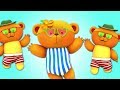 Ten In The Bed Song Hello Hippo 3D Rhymes Kids Songs