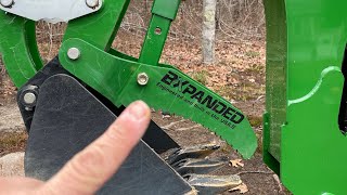 BXpanded Thumb Install and First Day Use on John Deere 1025r