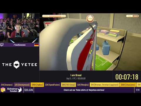 I am Bread [Any%] by YanoKarozuno - #ESASummer19