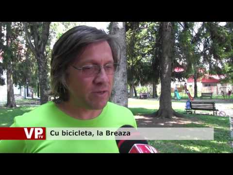 Cu bicicleta, la Breaza