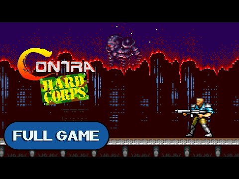 Contra: Hard Corps GENESIS MEGA DRIVE FULL GAME Longplay Gameplay Walkthrough Playthrough VGL
