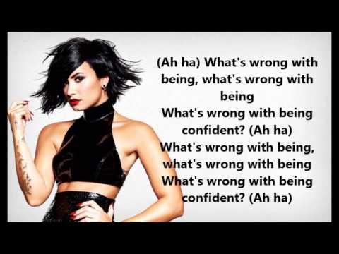 Demi Lovato - Confident (Lyrics with audio!)