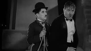 Charlie Chaplin funny scene  - saving a person from suicide  - City Lights 1931