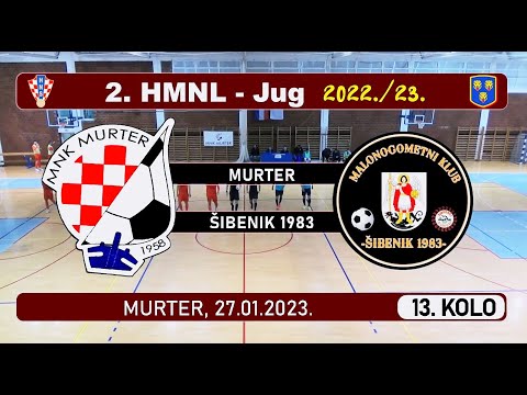 2. HMNL Jug: MURTER - ŠIBENIK 1983  4:6, 27.01.2023.