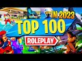 TOP 100 Best ROLEPLAY Maps In 2023 | Fortnite Roleplay Map CODES 2023